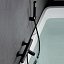 Grifo baño-ducha termostatico Line black gun metal de Imex